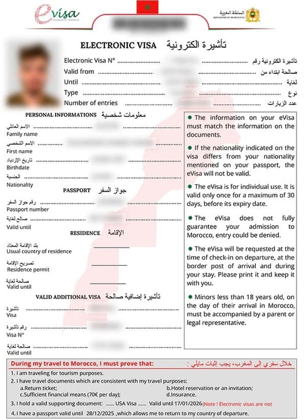 electronic-morocco-visa-approved